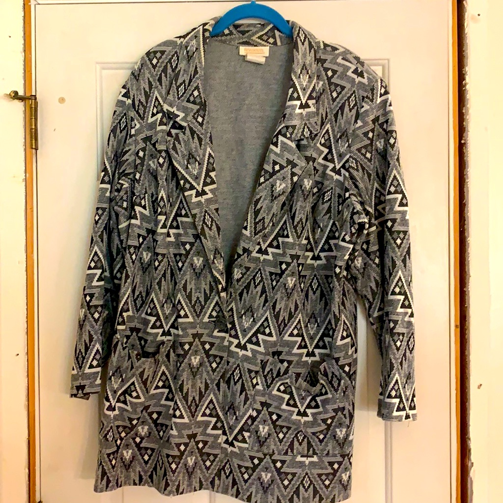 Gray Aztec Jacket